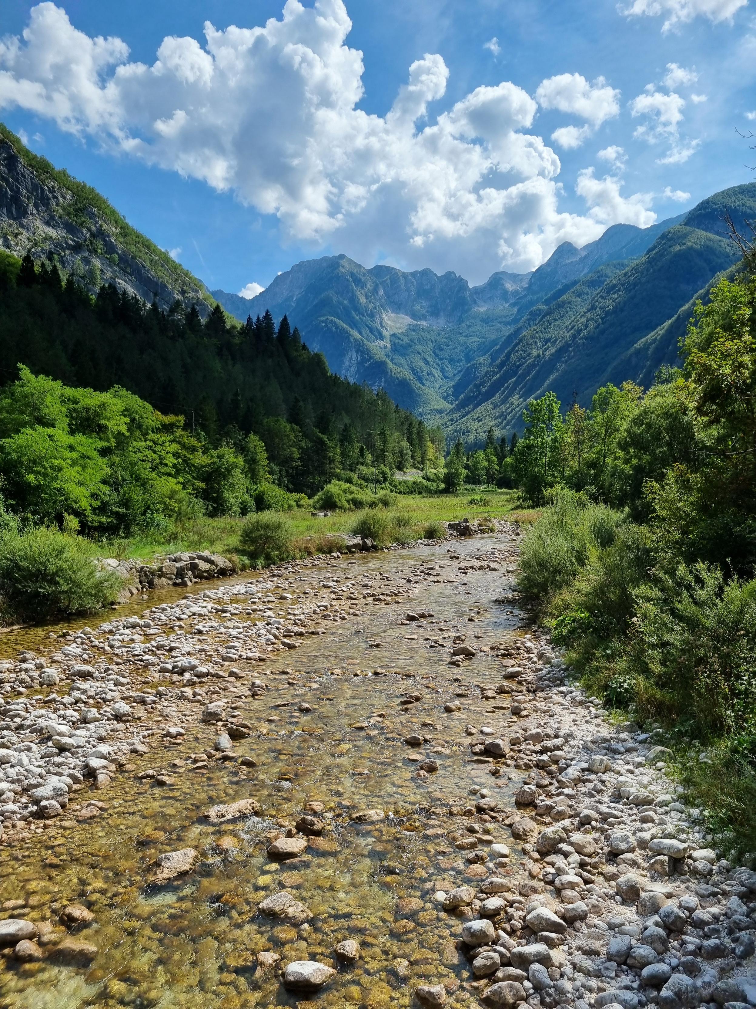 River in a valley