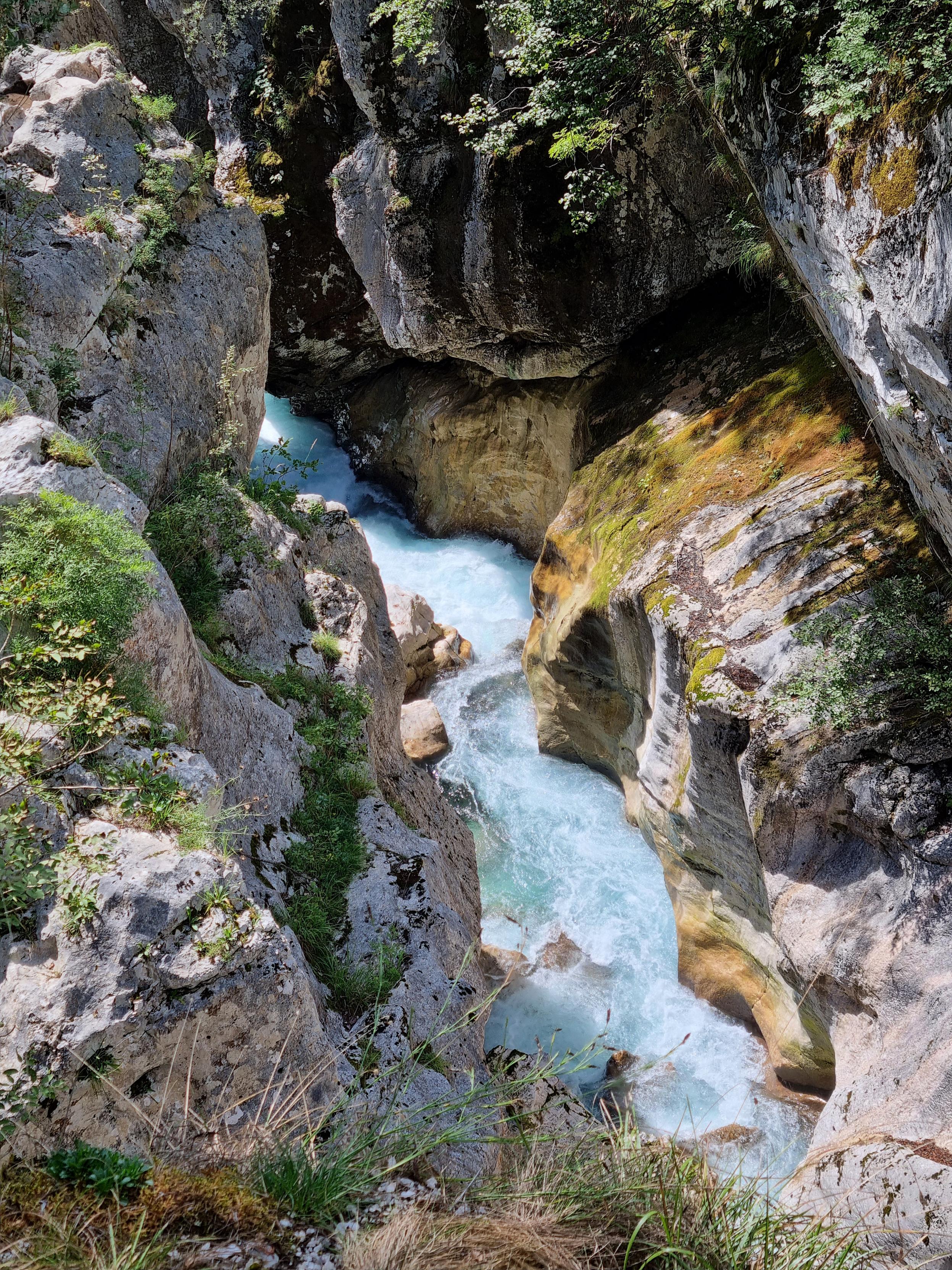 Gorge with a river