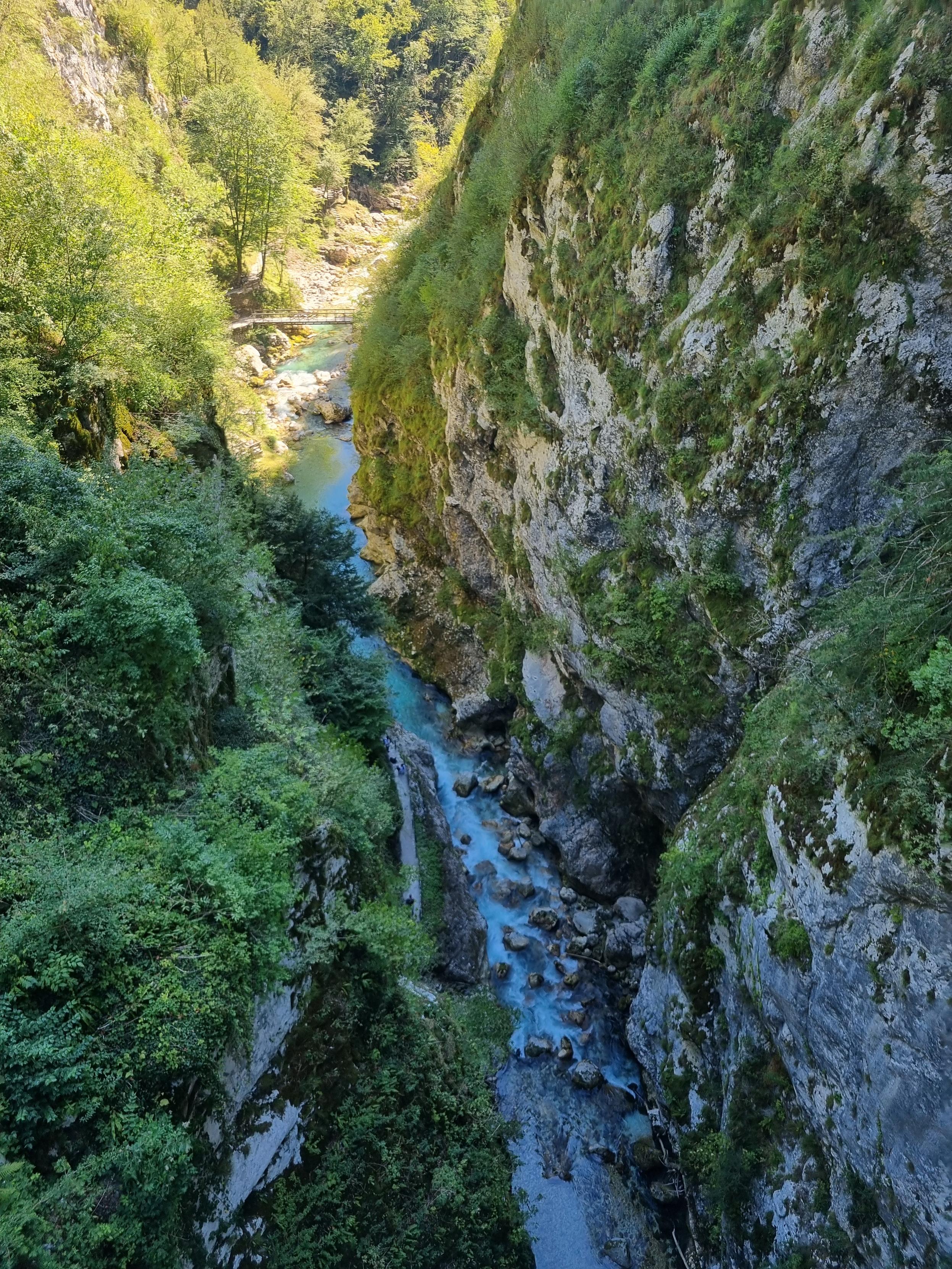 Gorge from above